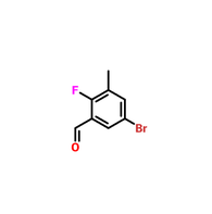 CAS:903875-64-9|5-ブロモ-2-フルオロ-3-メチルベンズアルデヒド