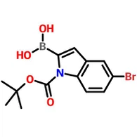 CAS番号475102-13-7|1-Boc-5-ブロモインドール-2-ボロン酸